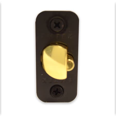 Emtek Flat Black Latch LC4-DLB2375RUS19 LC4-DLB2375R-FB